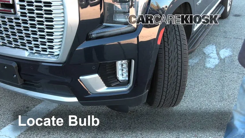 2021 GMC Yukon XL Denali 3.0L 6 Cyl. Turbo Diesel Éclairage Feu antibrouillard (remplacer l'ampoule)